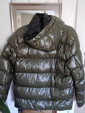 Montclair  designer jacket beautiful dark green color size  meduim new excellen